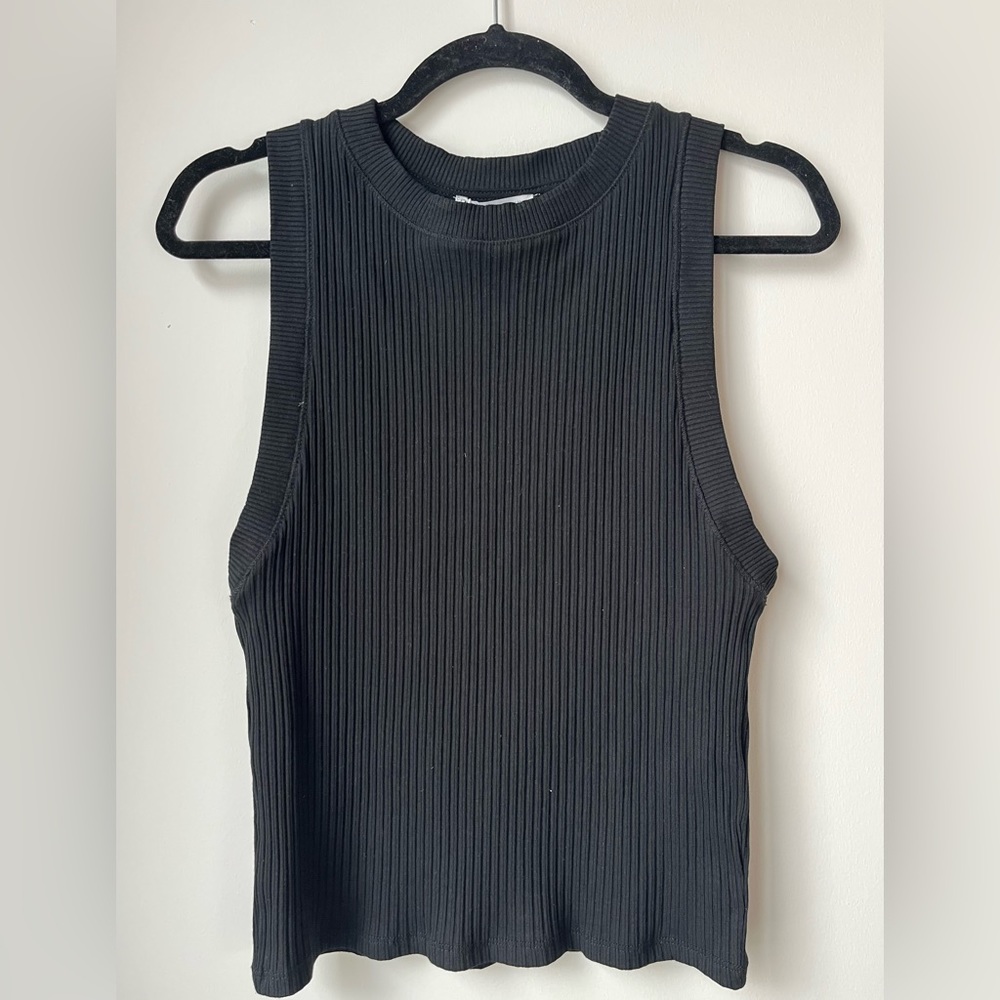Zara black tank, xl NWT